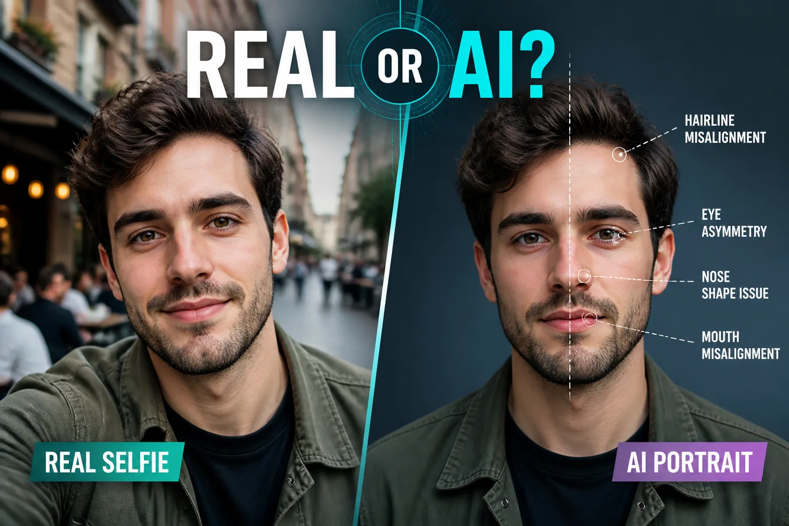 Beyond Flaws: Why AI Portraits Misread Facial Features—and How to Make Them Look Like You