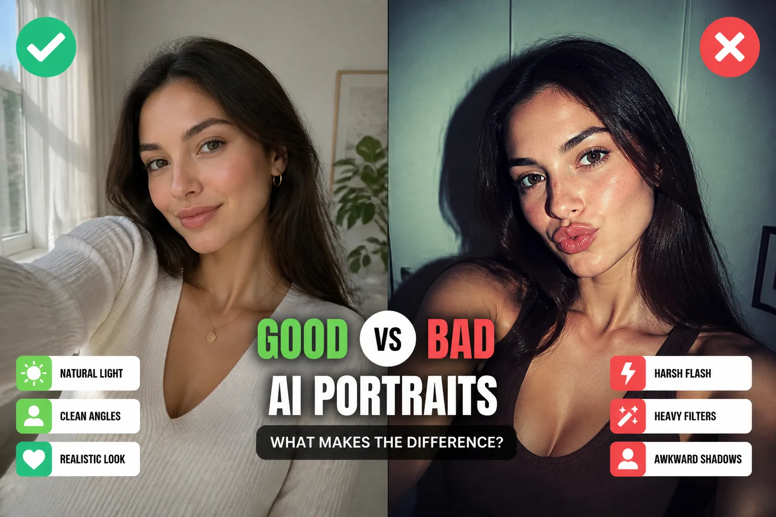How to Choose the Best Input Selfies: Lighting, Angles, and Authenticity for AI Portraits