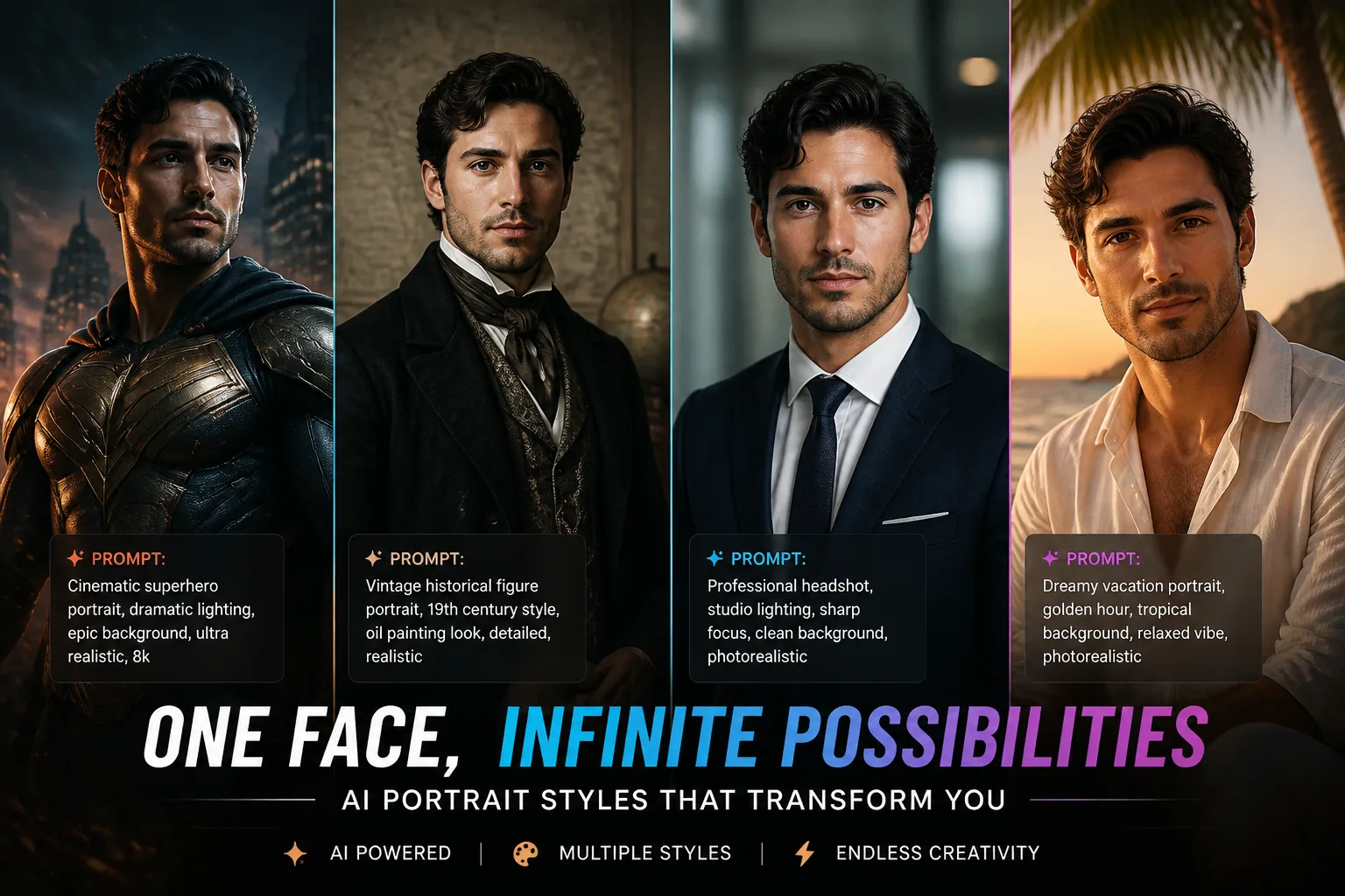 Mastering AI Portrait Prompts: How to Make Your Selfie Look Incredible Across Every Style