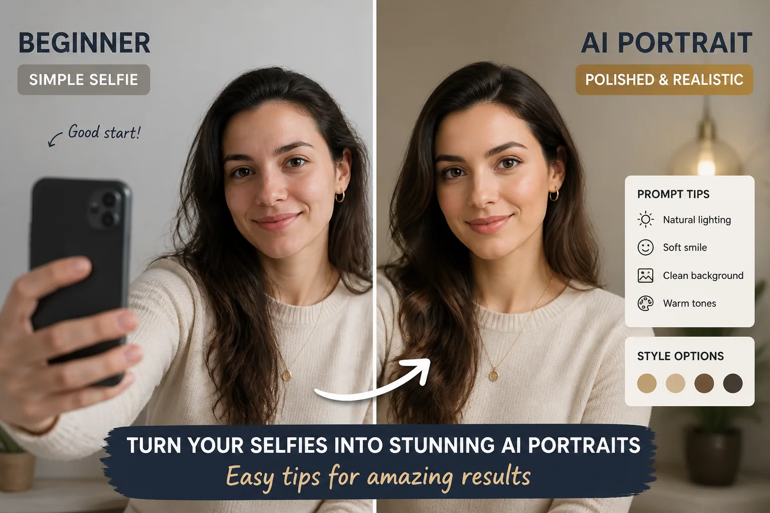 The Ideal First-Time Selfie AI Portrait: Secrets, Styles, and First Impressions