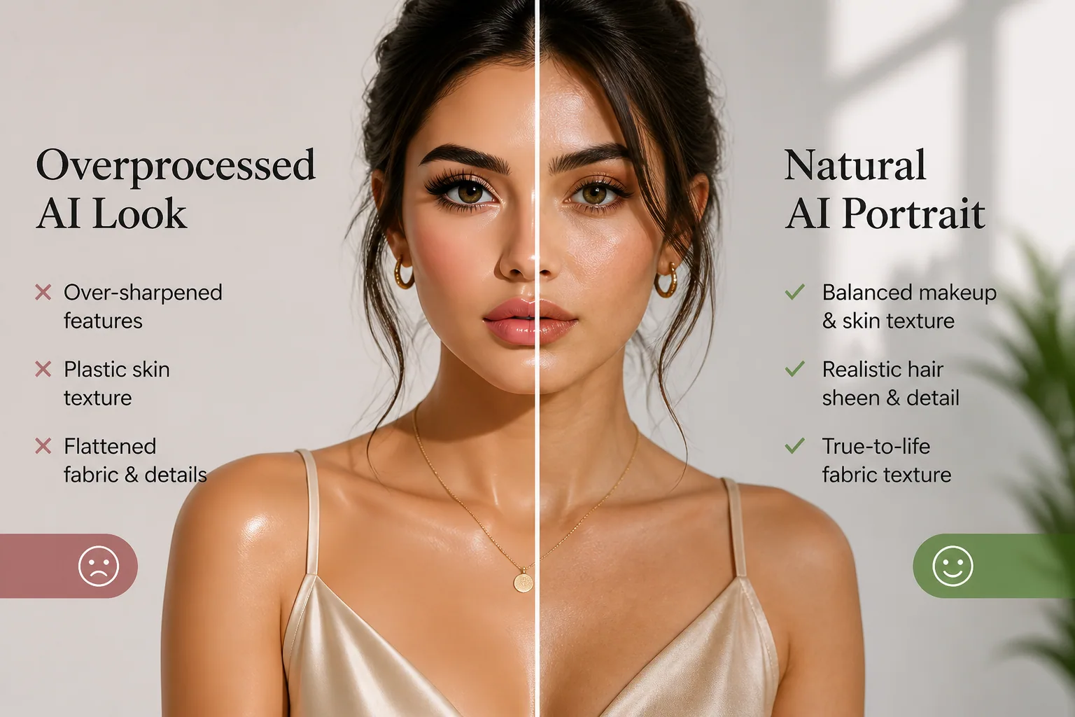 Why AI Portraits Make Filtered Lashes Look Fake: Makeup, Hair, and Fashion Fixes That Actually Work