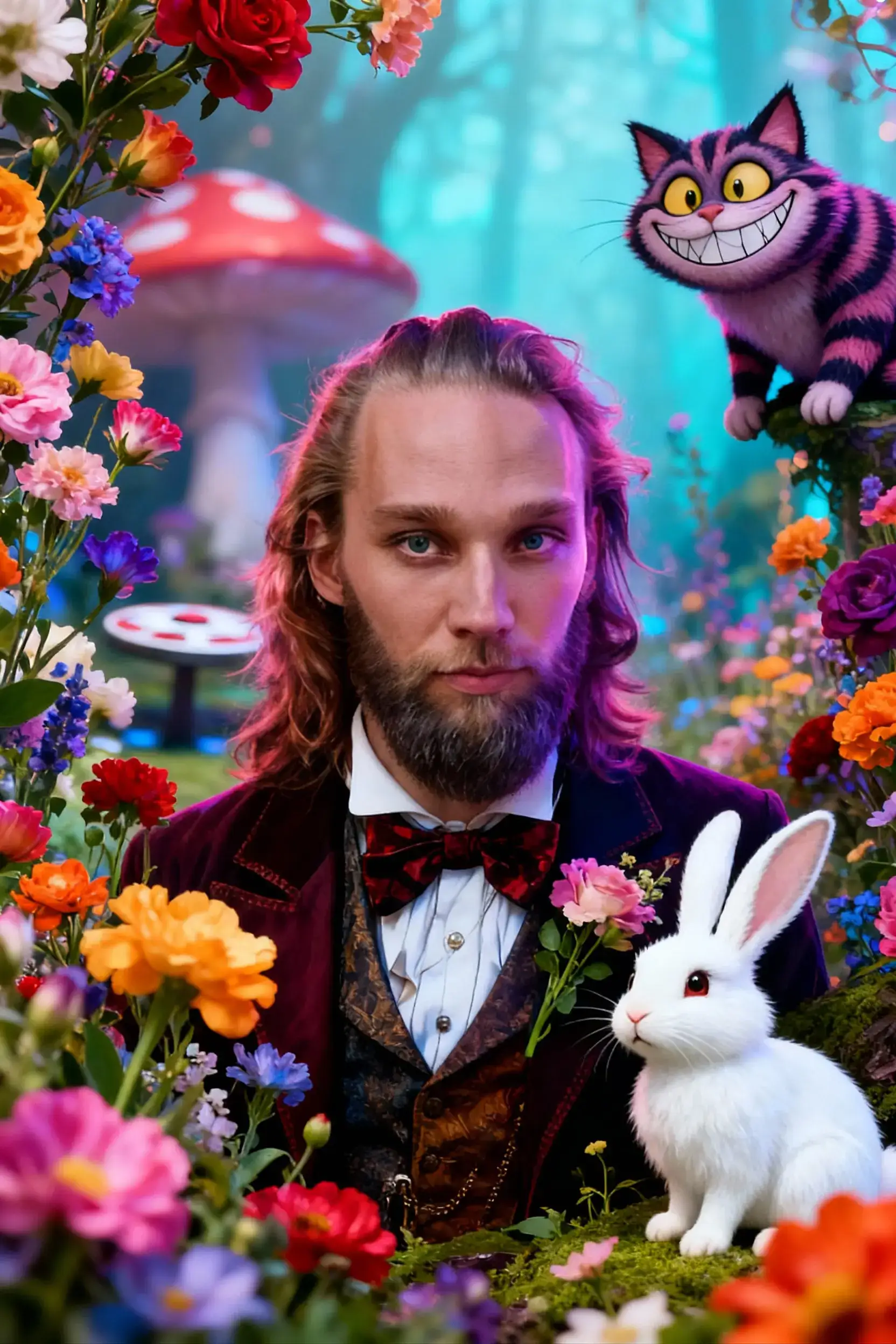 See yourself as Alice in Wonderland with AI