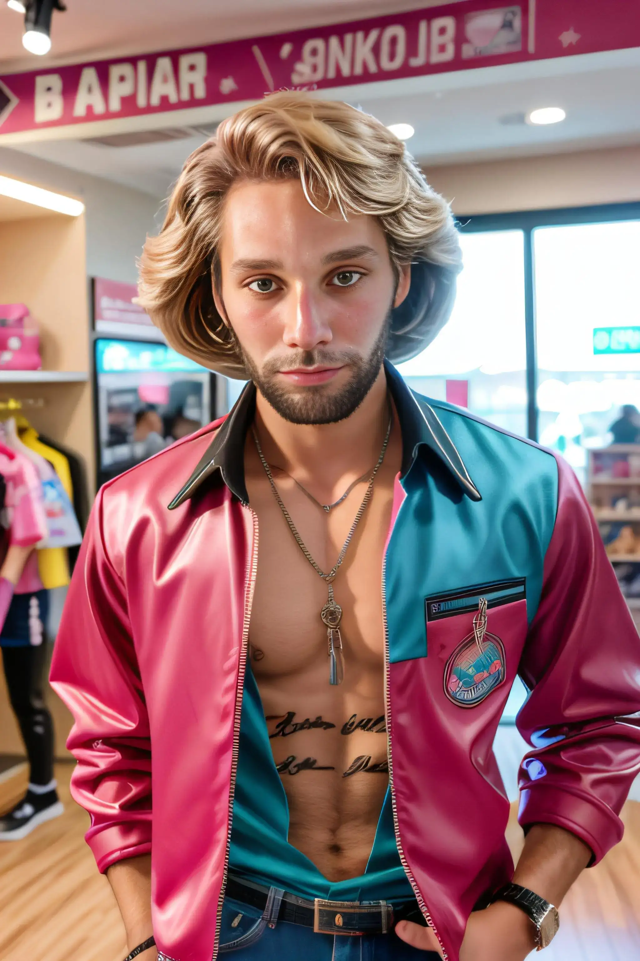 Barbie Dreamworld AI Portraits AI portrait for man
