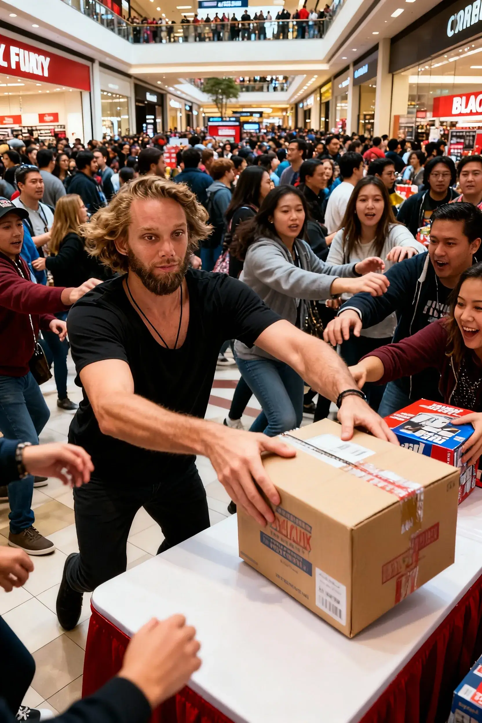 See yourself as Black Friday Rush with AI