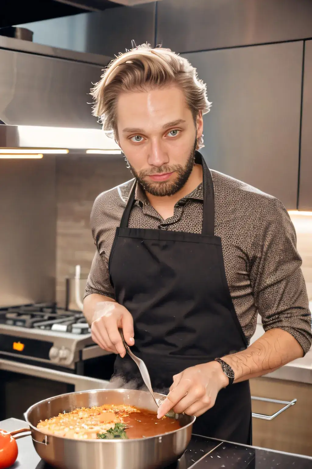 Cooking AI Portrait for Men