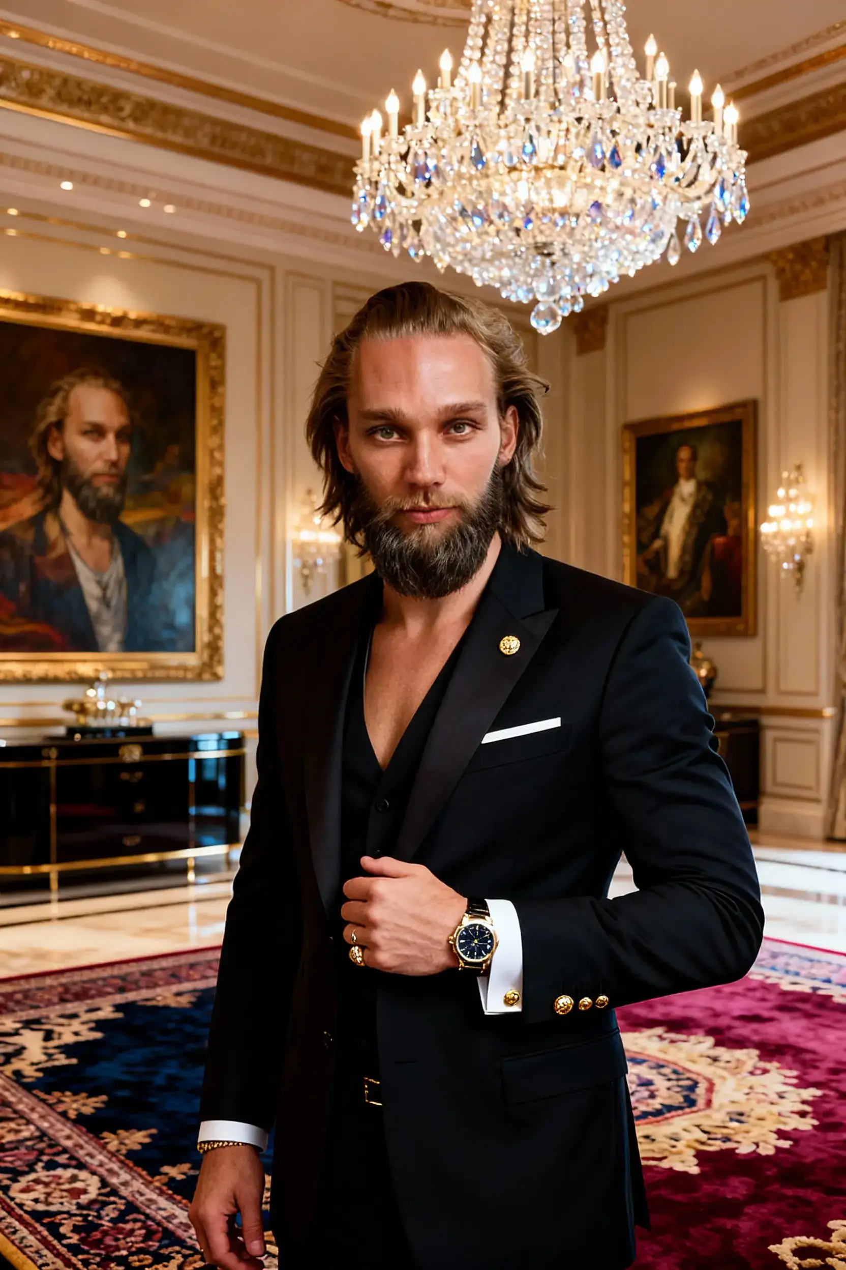 Luxury Lifestyle AI Portraits AI portrait for man