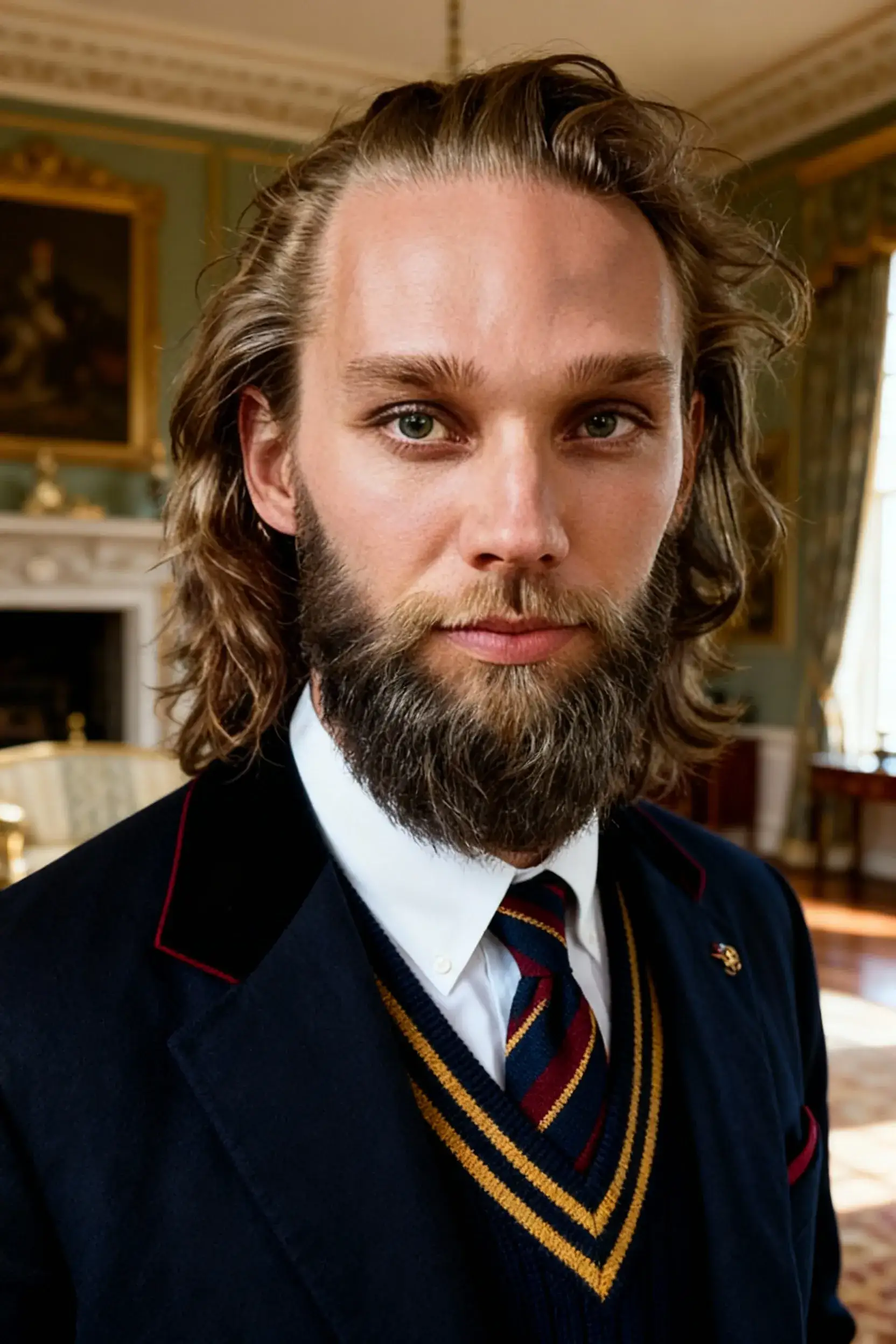 💼 Old Money Aesthetic AI Portrait example for men