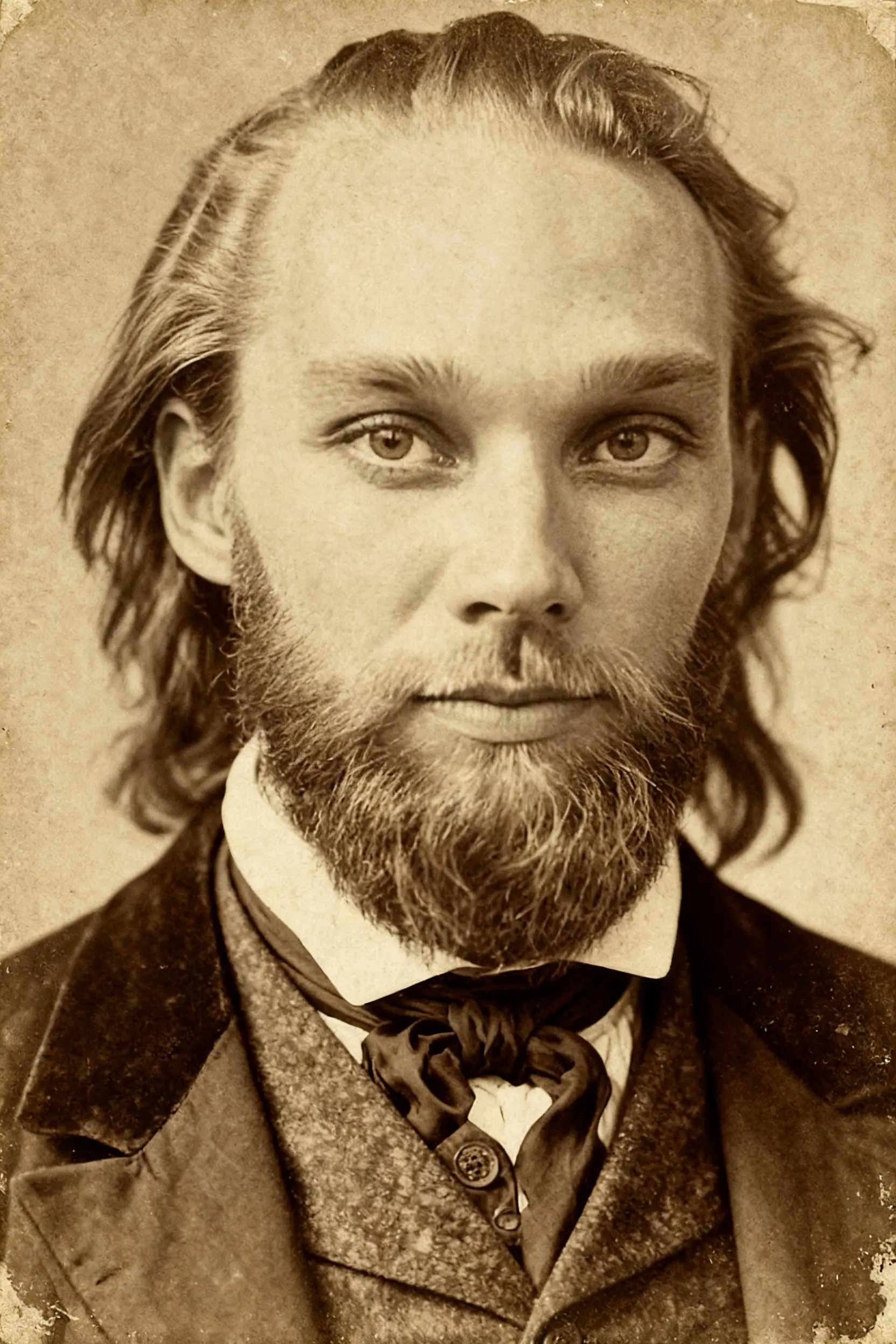 Selfie AI man portrait style Old Portrait generated with the mobile app