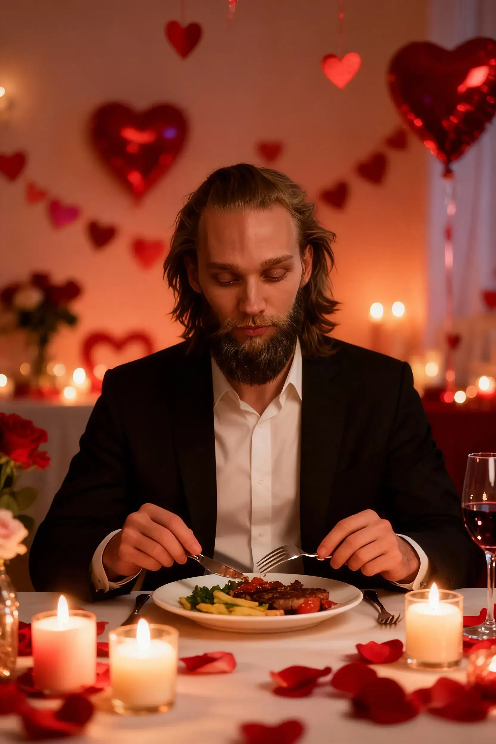 See yourself as Valentine's Day with AI