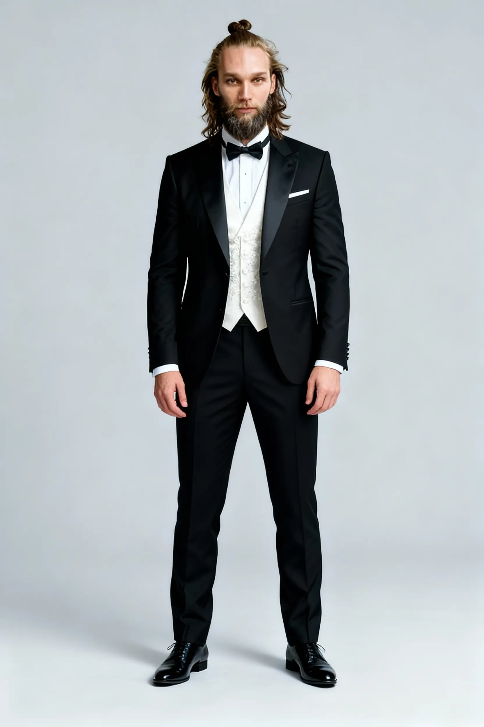 Selfie AI man portrait style Wedding generated with the mobile app