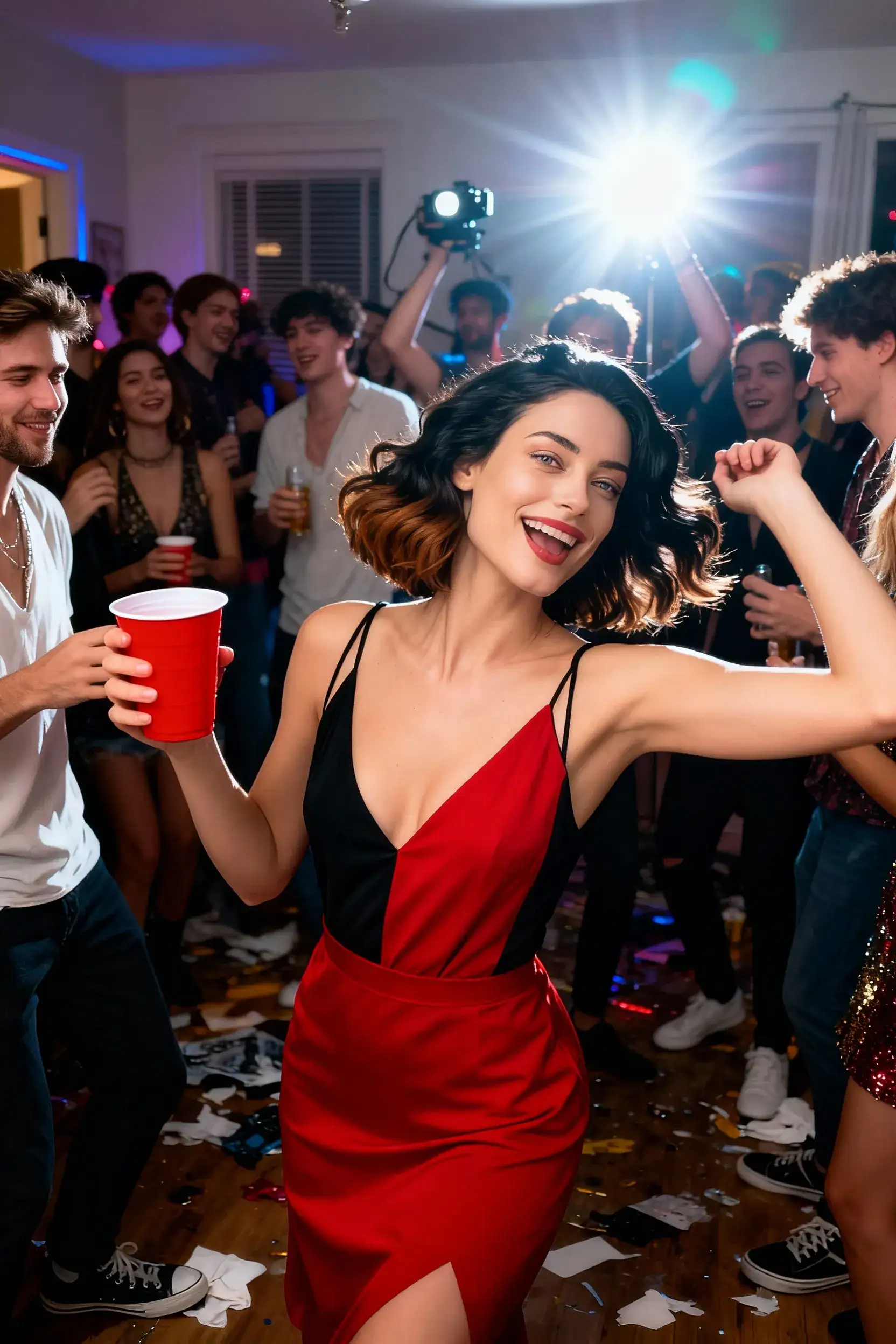 College Party style portrait