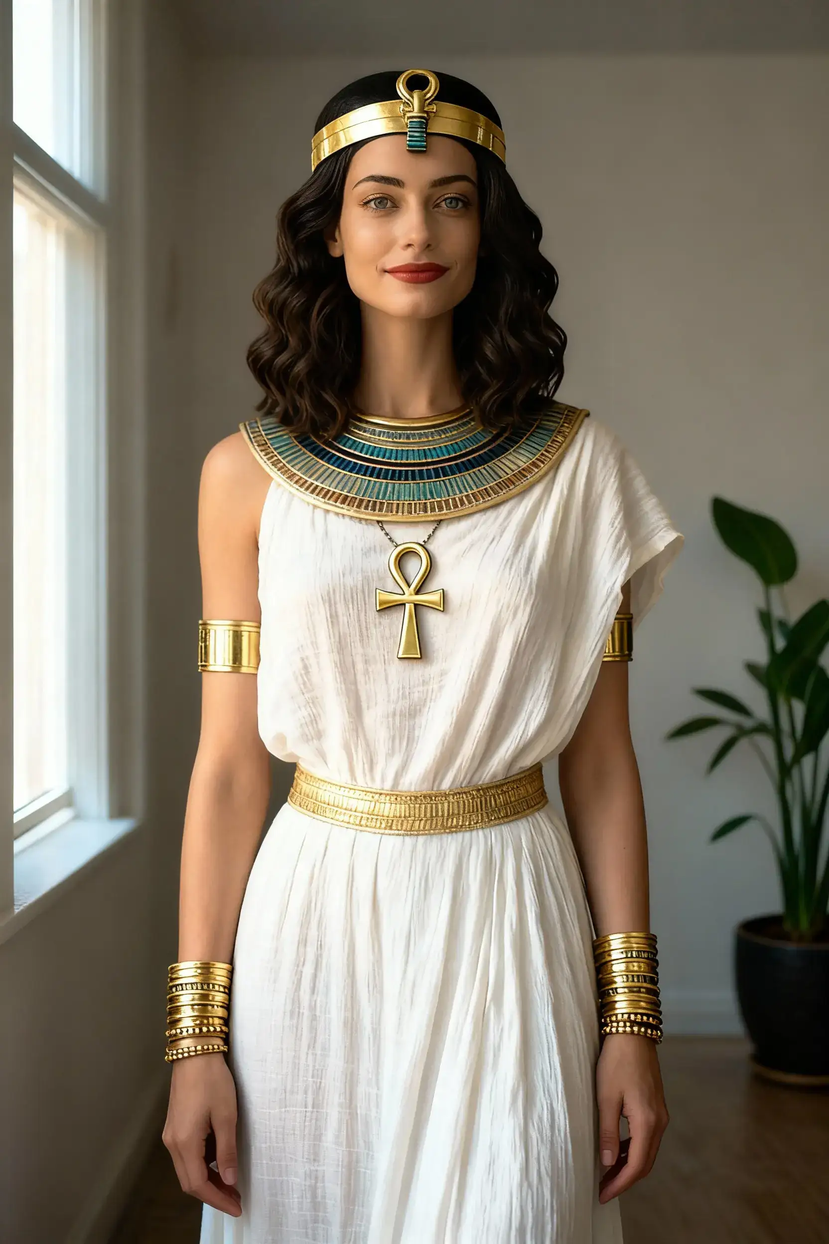 Divine Pharaoh style portrait
