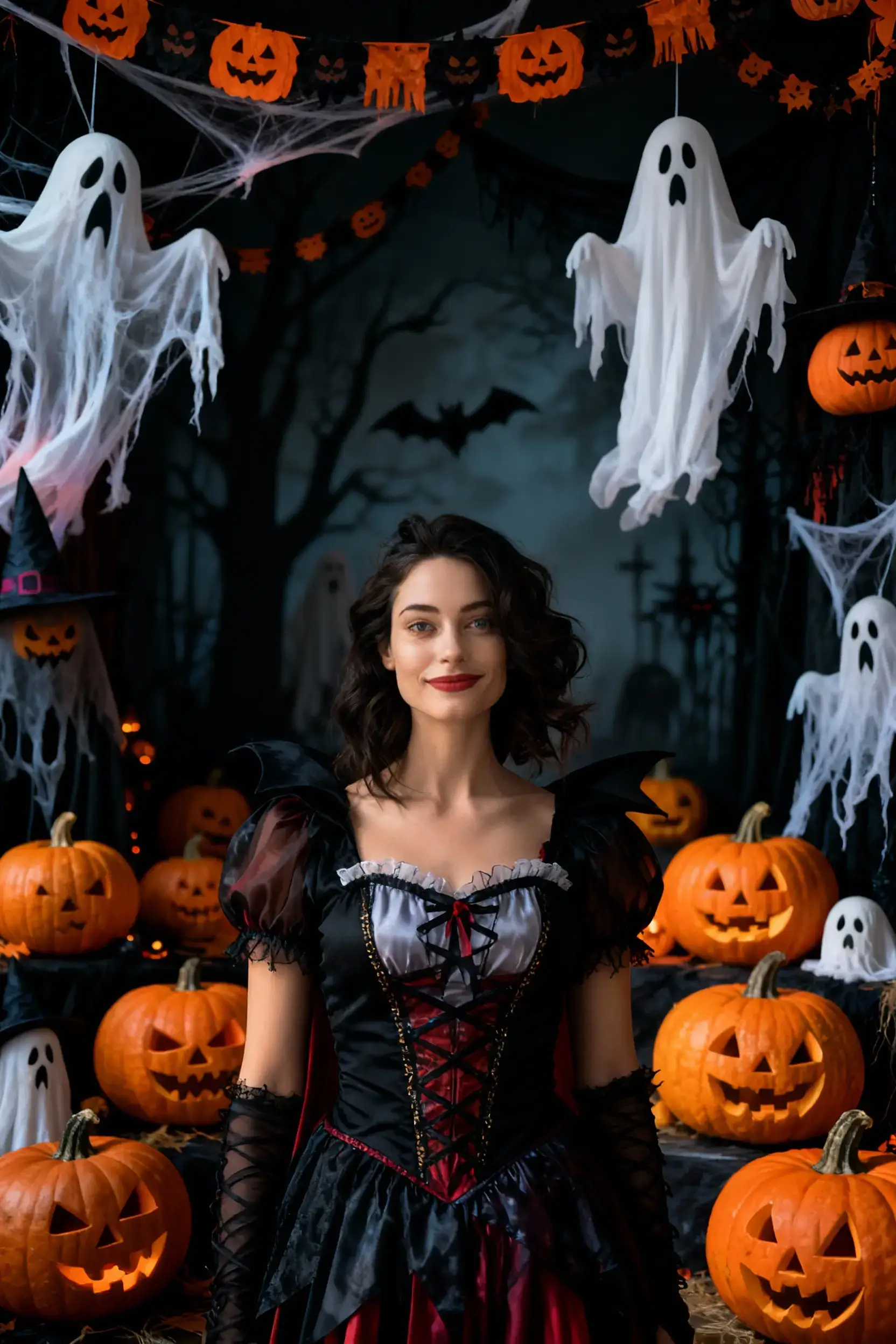 Halloween Costume style portrait