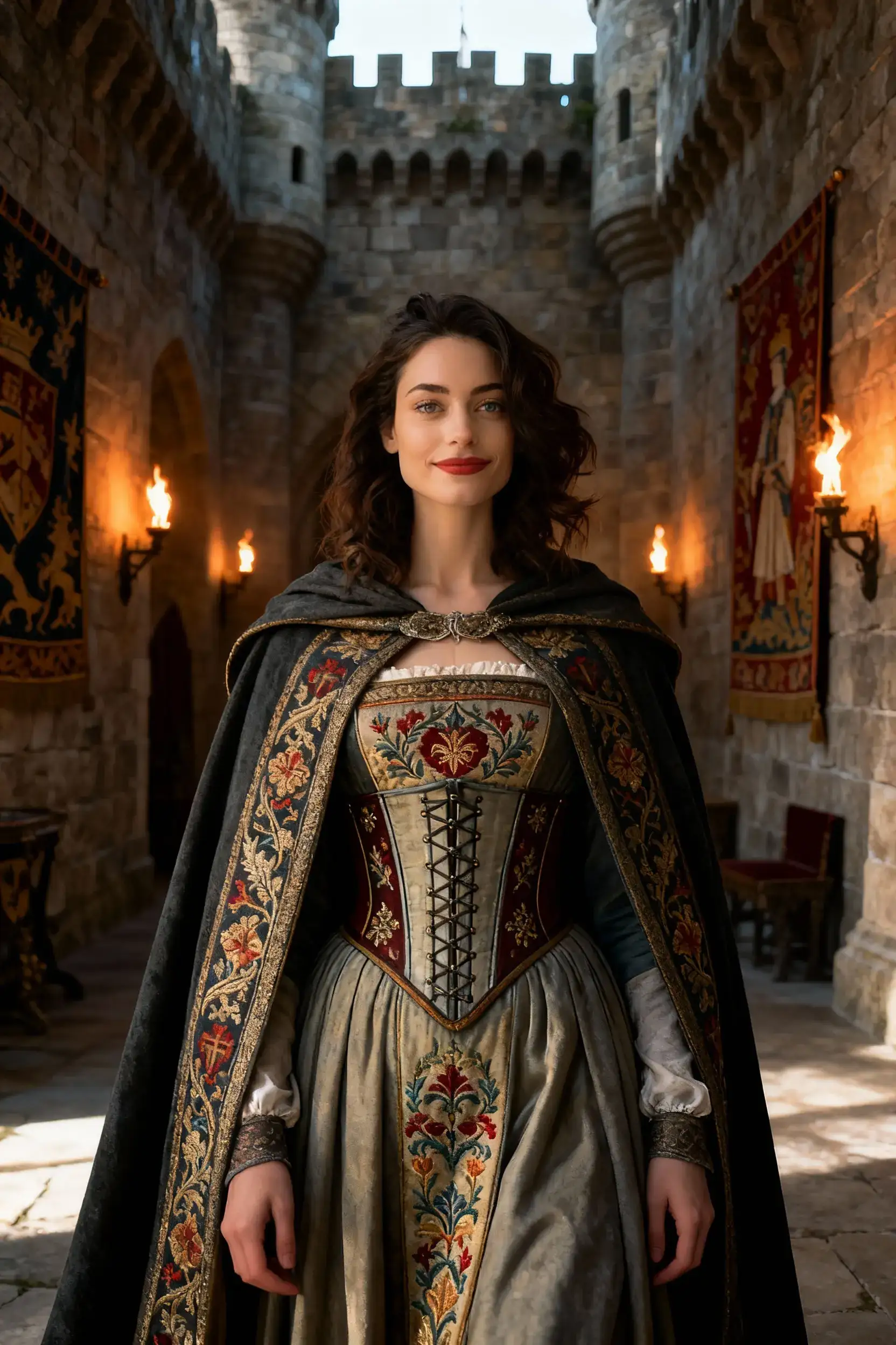 Medieval Quest AI Portraits AI portrait for woman