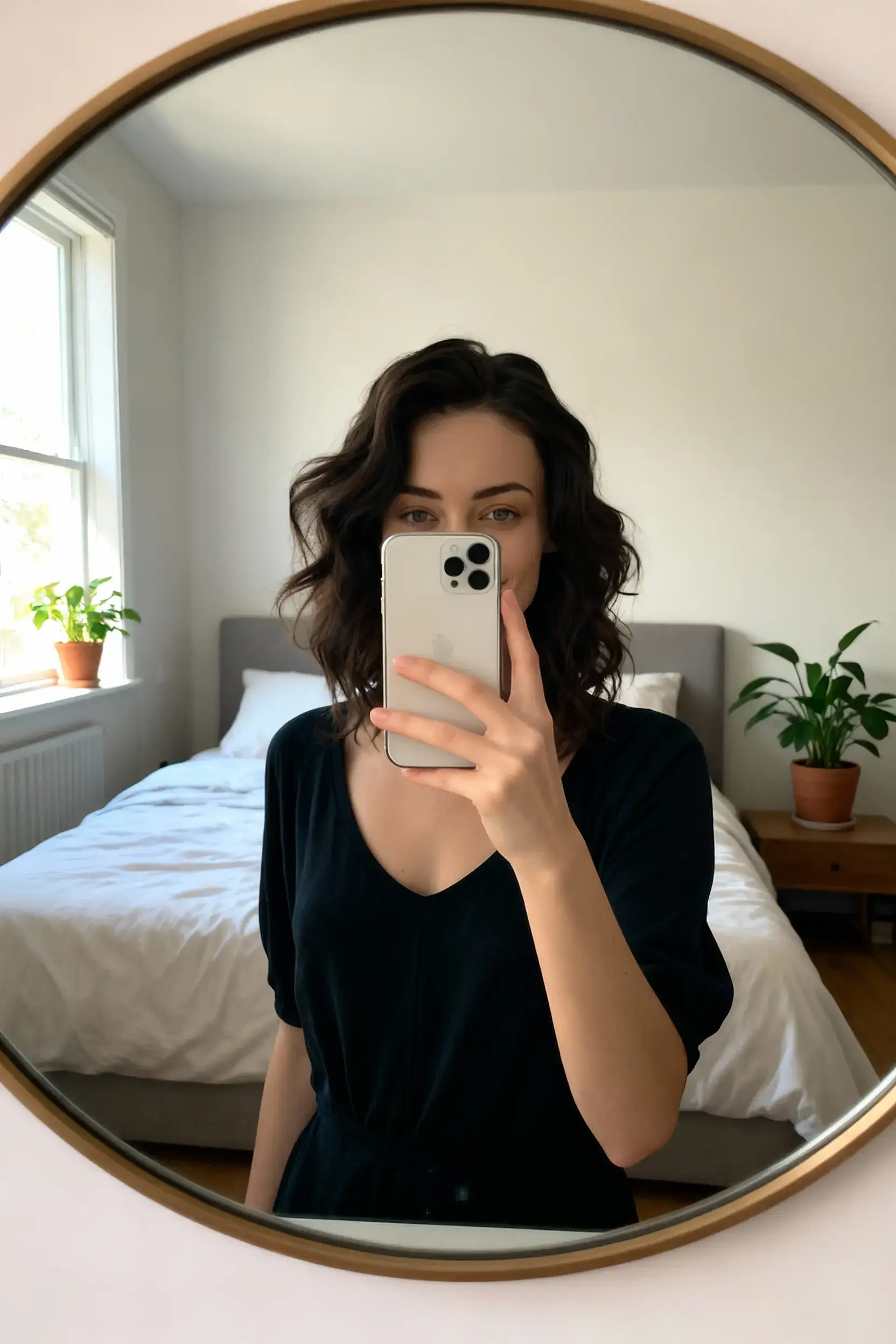 Mirror Magic style portrait